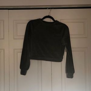 Ugg black velour sweatshirt